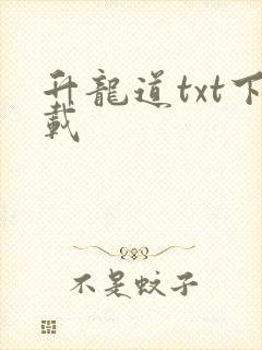 升龙道txt下载