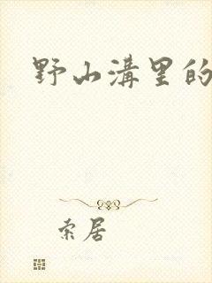 野山沟里的村庄