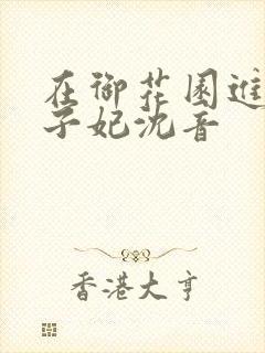 在御花园进入太子妃沈音