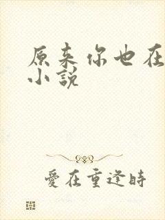 原来你也在这里小说