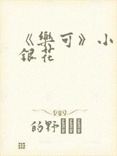 《乐可》小说金银花