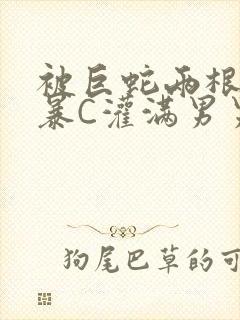 被巨蛇两根强制暴C灌满男男漫画