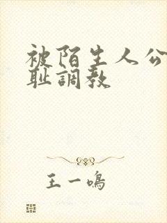 被陌生人公开羞耻调教