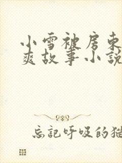 小雪被房东的好爽故事小说