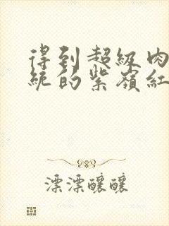 得到超级肉禽系统的紫岭红山