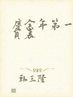 庆余年第一季演员表