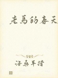 老马的春天敏静