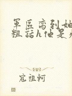 军区脔到她哭h粗话h他是疯批