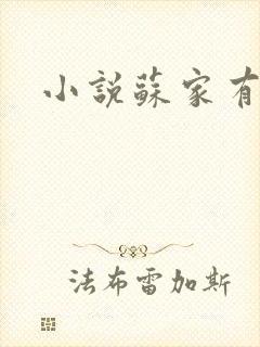 小说苏家有女