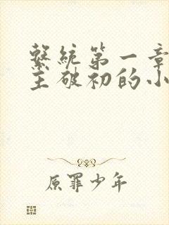 系统第一章给宿主破初的小说