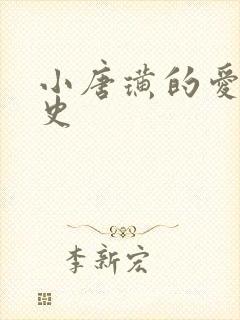 小唐璜的爱情历史