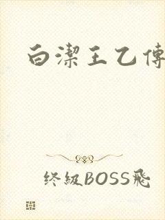 白洁王乙传说