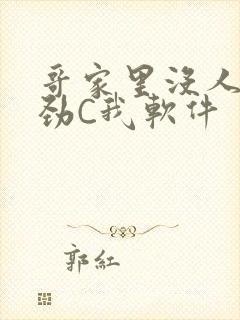 哥家里没人使点劲C我软件