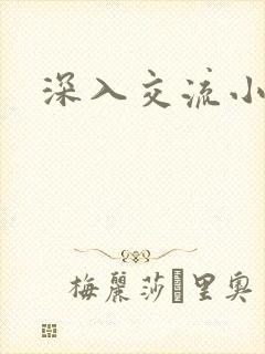 深入交流小说