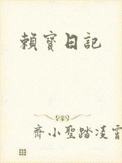 赖宝日记