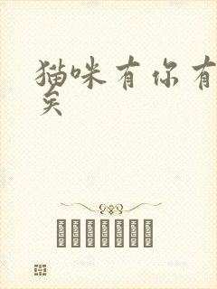 猫咪有你有我足矣