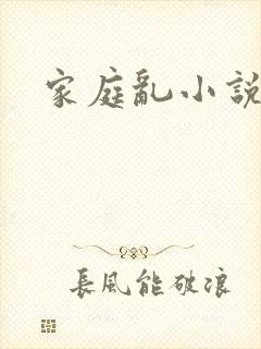 家庭乱小说