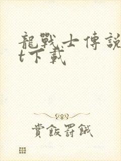 龙战士传说txt下载