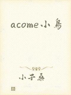 acome小鸟