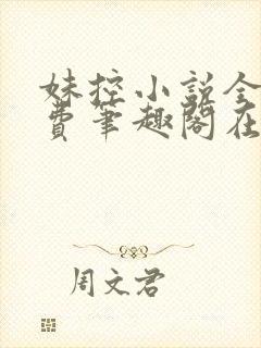 妹控小说全文免费笔趣阁在线阅读