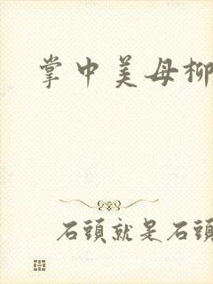 掌中美母柳玉茹