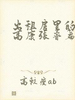 出租房里的交互高康张睿篇