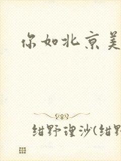 你如北京美丽