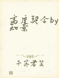 高度契合by洛知意