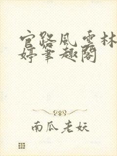 官路风云林海姜婷笔趣阁