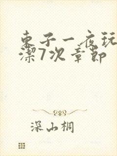 东子一夜玩弄白洁7次章节