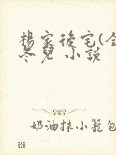 杨家后宅(全)冬儿 小说