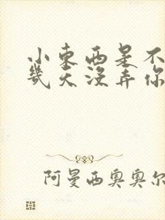 小东西是不是好几天没弄你了作文