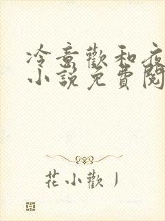 冷意欢和夜澜清小说免费阅读