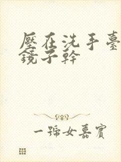 压在洗手台看着镜子干