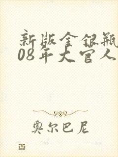 新版金银瓶2008年大官人