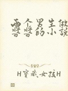 两个男生做酿酿酱酱的小说