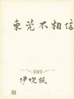 东莞不相信眼泪