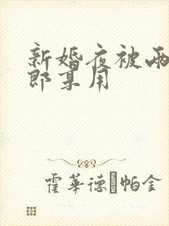 新婚夜被两个伴郎享用