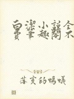 白洁小说全文免费笔趣阁不知所措