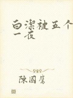 白洁被五个人玩一夜