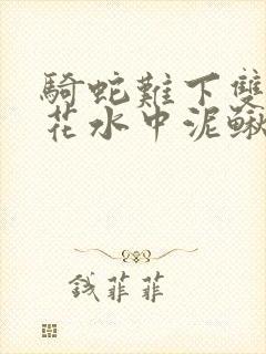 骑蛇难下双金银花水中泥鳅双男主