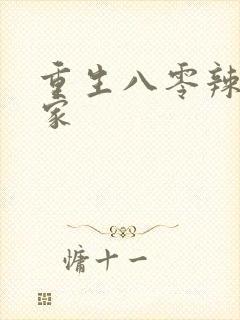 重生八零辣妻当家