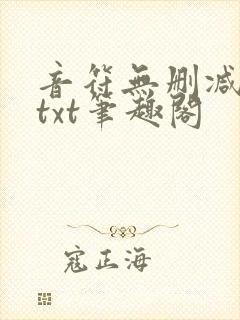 音符无删减全文txt笔趣阁