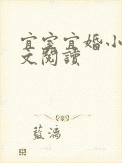 宜室宜婚小说全文阅读