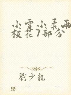 小雪小柔两个大校花7部分