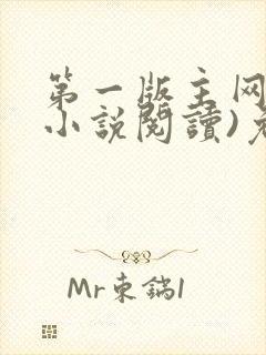 第一版主网(在小说阅读)免费阅读