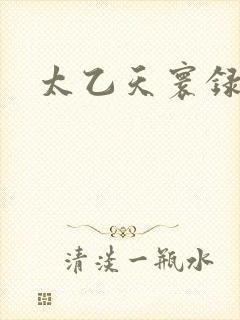 太乙天寰录