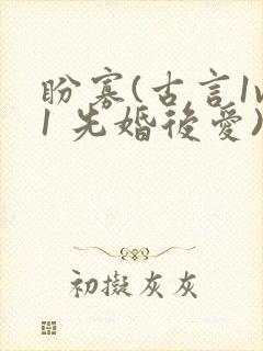 盼寡(古言1v1 先婚后爱)荔枝好多