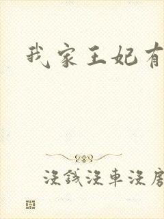 我家王妃有点野