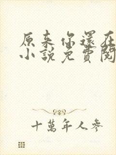 原来你还在这里小说免费阅读